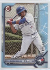 2022 Bowman Draft Sky Blue 49/499 Luis Meza #BD-89 0kz8
