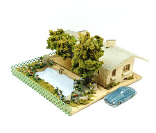 RS Spitaler No. 437 Großes Landhaus mit Schwimmbecken ähnl. Creglinger Märklin