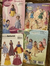 Mixed Sewing Pattern Disney Princess, Fairy Size 1-4