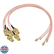 TUOLNK RP-SMA to IPX MHF1 Coax Cable UFL U.FL to RPSMA Female Pig