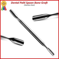 Dental Palti Bone Graft Scoop Packer Double Ended Surgical Implant Instruments