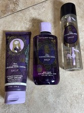 New Bath Body Works Nightmare Before Christmas Sally Mist Body Wash CreamSet