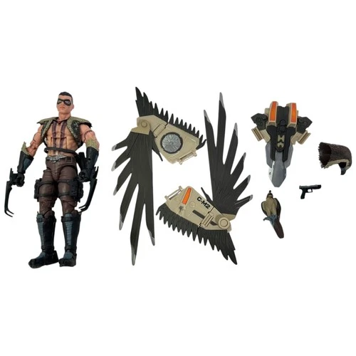 GI Joe Classified Series Chip Raptor Talon & General Ledger 6" Figure Complete