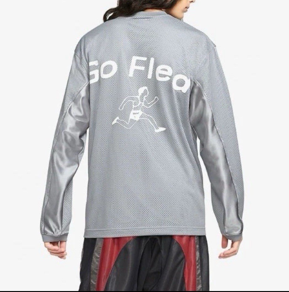 Nike X Cactus Plant Flea Market Long Sleeve Grey Jersey Size XXL