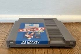 Ice Hockey For Nintendo NES, 1988 Authentic Game Cartridge