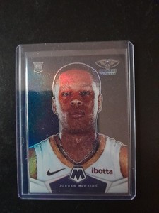 JORDAN HAWKINS 2023-24 Panini Mosaic Micro Mosaic SSP Pelicans Rookie Card No 17