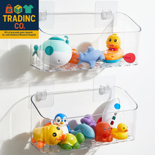Bath Toy Storage Holder Bathtub Toy Organizer, Large Capacity Shower Caddy for B