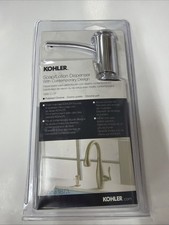 KOHLER K-1895-C-CP Contemporary Design Soap Dispenser Polished Chrome