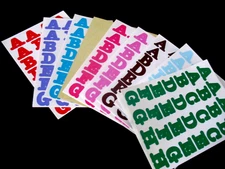 Creative Memories ABC/123 Stickers - you choose