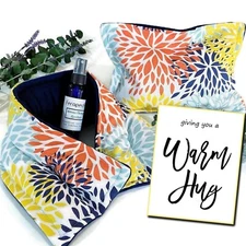Encouragement Gift Set Comfort Heat Pads, Self Care Kit for Her, Cheer Up Gift