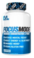 EVLution Nutrition FocusMode, 30 Veggie capsules, 30 servings