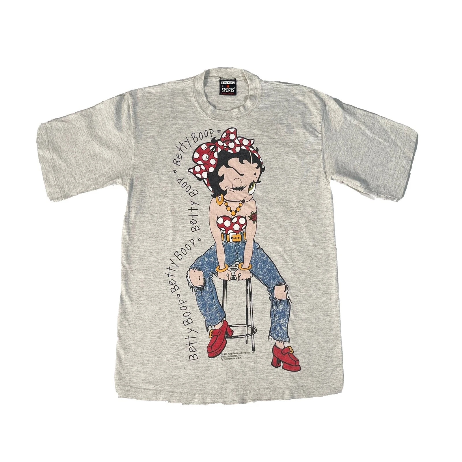 Camisetas para hombre Betty Boop de algodón