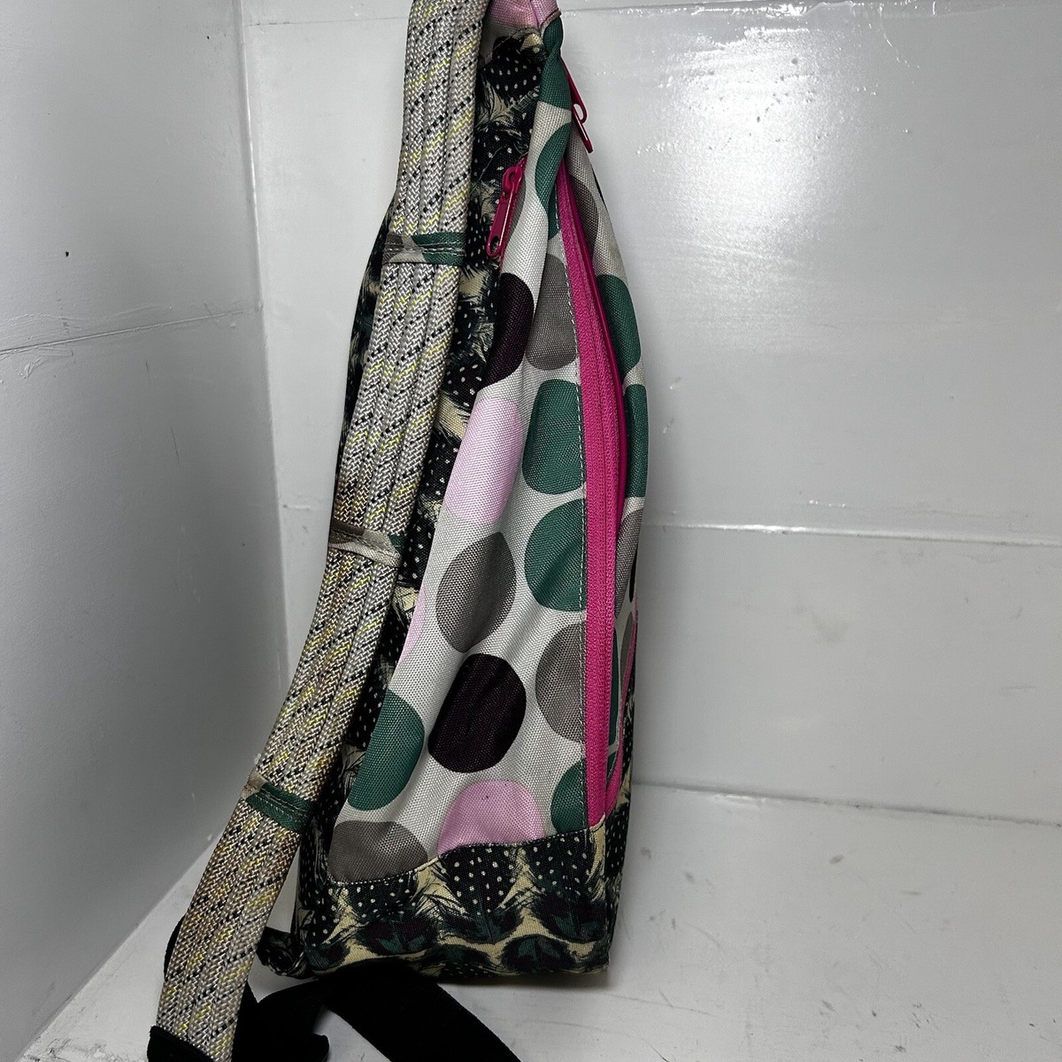 KAVU Paxton Pack Rope Sling Crossbody Bag Backpack Sweet Dots Feathers Hike Paxton Pack – KAVU.com main image 2