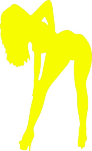Sexy Girl Sticker Hot Woman Pin Up Funny Car Bumper Window Vinyl Decal Truck 3M - Picture 13 of 13