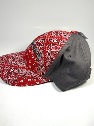 New Ford F150 Adjustable Hat Red Paisley Bandanna Pattern New With Tags - Picture 4 of 6