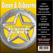 Legend Karaoke CD g NEW Ocean Osbourne 225 Hoding On,Caribbean Queen Stranger 