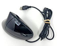 Adesso iMouse E1 Ergonomic USB Wired Optical Mouse Used Tested Works