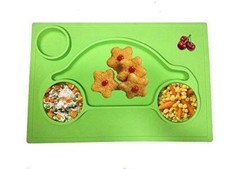 Silicone Plate Food Feeding Mat One Piece Large Size Placemat For Babies T..