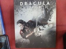 Dracula Untold Steelbook Blu-ray/DVD Luke Evans, Dominic Cooper.