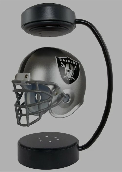 Capacete giratório LAS VEGAS RAIDERS NFL com iluminação LED Oakland  - Imagem 3 de 4