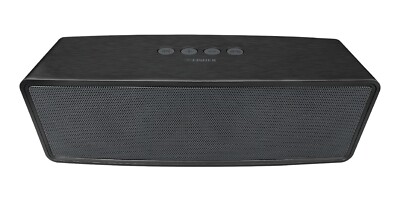 Fisher Portable Wireless Bluetooth Speaker, Built-in Mic, Sleek Design