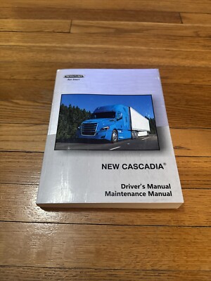 Freightliner New Cascadia Drivers Manual / Maintenance Manual STI-500 OEM