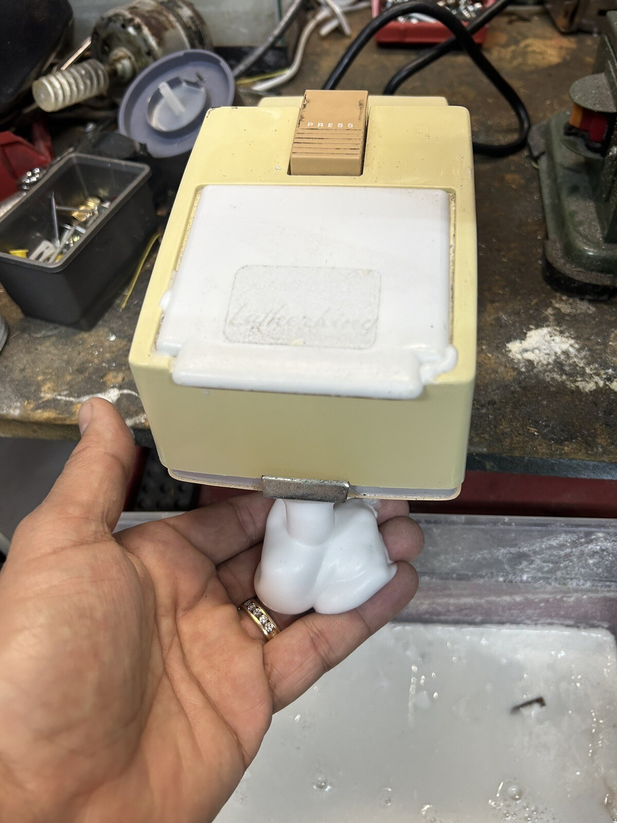 Campbell Hot Lather Machine Barber Shop eBay