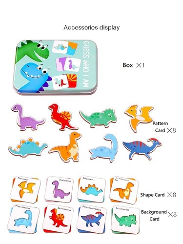 Guess Who I Am Early Education Learning Toys - Picture 13 of 14