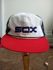 Vintage Chicago White Sox McDonalds 1984 Trucker Snapback Hat Cap MLB Baseball