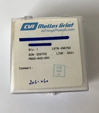 CVI Melles Griot PBSO-642-050 1/2" Laser Line Polarizing Cube Beamsplitter 642nm