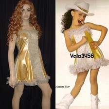 Tennessee Star Adult Medium Halter Tap Dress Dance Costume New
