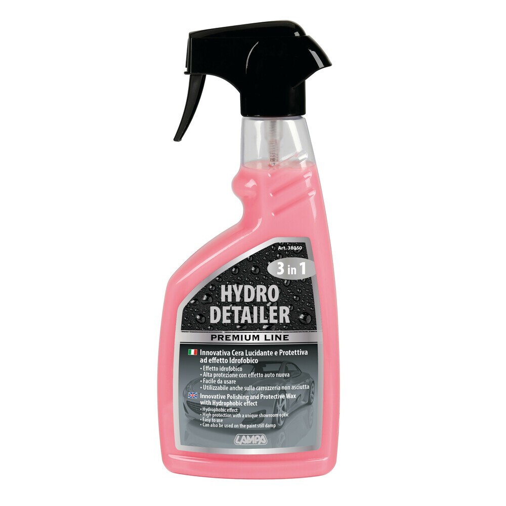 Cera Spray Auto 500ml Professionale | Lucido Idrofobico e Duraturo