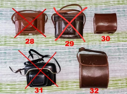 Fundas de camaras de fotos Vintage