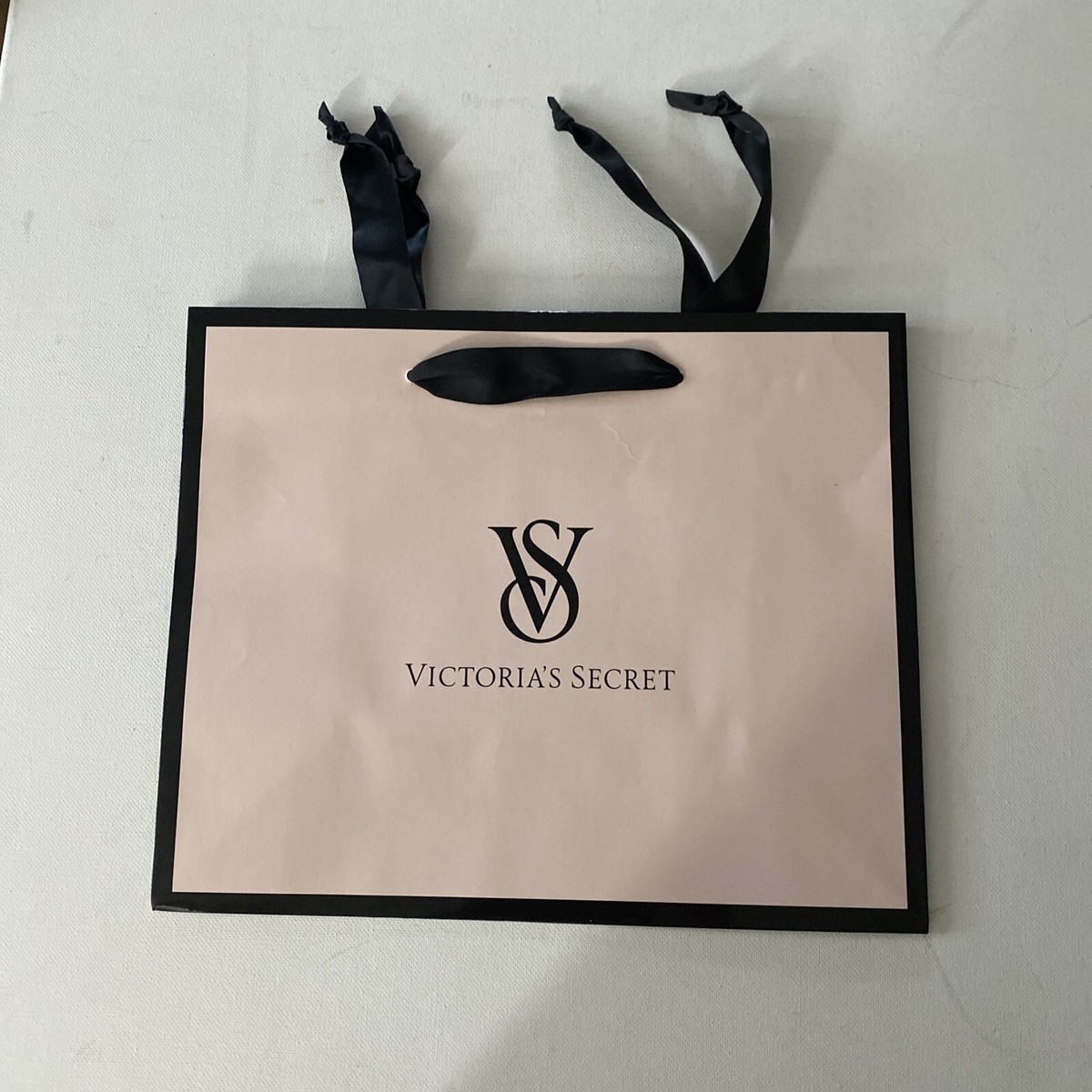 Victoria Secret VS Pink Paper Glossy Empty Gift Bag 11