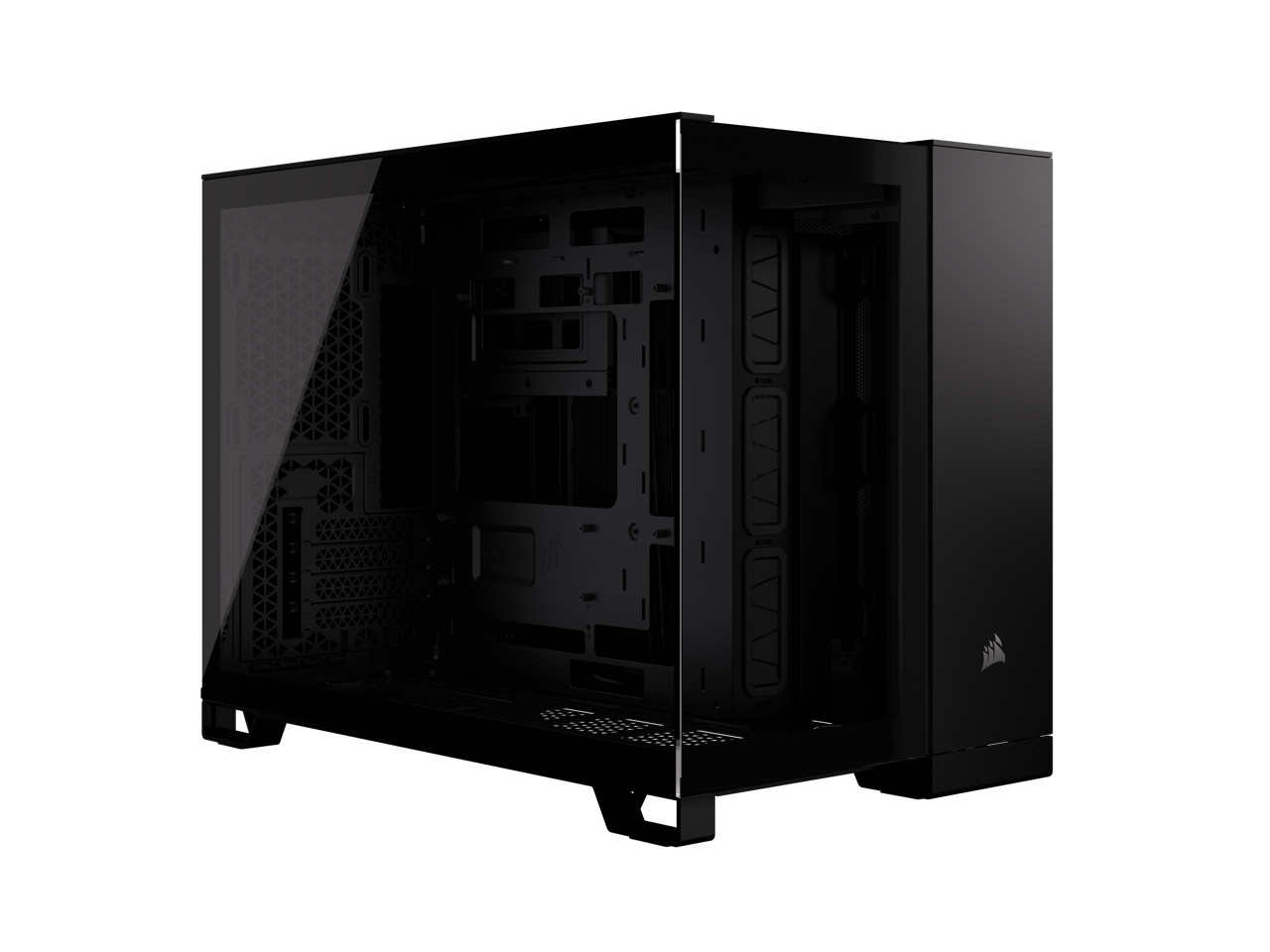 Двухкамерный корпус для ПК CORSAIR 2500X Micro ATX Подходит для передних панелей из закаленного стекла