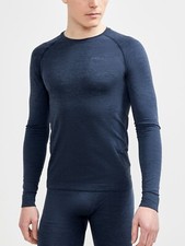 Craft Men's Core Dry Active Comfort LS Baselayer Top, Blaze Blue, Medium, NWT