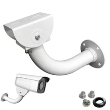 Surveillance Security Camera Mount Bracket Adjustable Universal J Shape