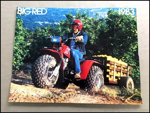 1983 Honda ATC Big Red 3 wheeler ATC BigRed 3 wheel Original Sales