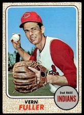 1968 Topps Vern Fuller Cleveland Indians #71