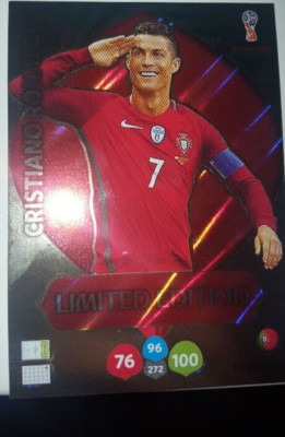 Panini Fifa World Cup Russia 2018  Limited XXL Cristiano Ronaldo Portugal
