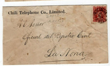 CHILE 1894 Oficina Salitre La Noria de Iquique Telephone Company