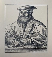 Hans Sachs - Nuremberg - Renaissance - Meistersinger - Richard Wagner - playwright