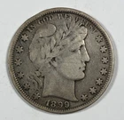 1899 Barber Half .50. Near Fine.
