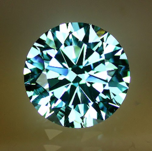 6A Round Brilliant Hearts & Arrows Cut Cubic Zirconia CZ Colour & Size Choice - Picture 22 of 28