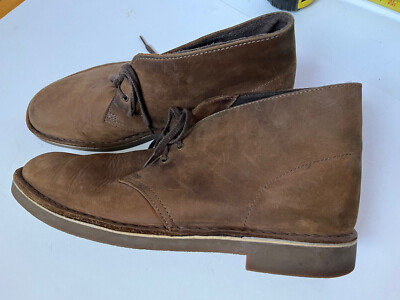 Clarks Brown Leather Chukka Boots with Crepe Sole s-l400.jpg main image 3