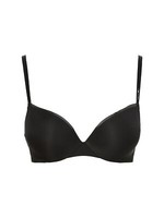 Calvin Klein Damen UnterwäSche Bh Demi Lift 75 Dd Schwarz 000QF1738E001