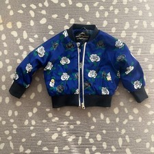Mini Rodini Children  s floral bomber jacket - size 1.5-3 years