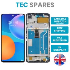 Huawei P Smart 2021 PPA-LX1 LCD Touch Screen Digitizer Replacement + Frame