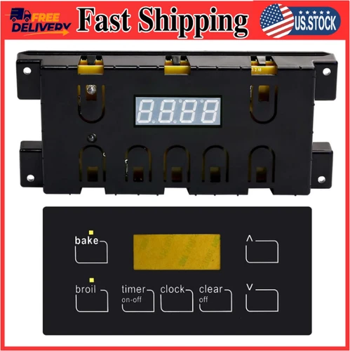 316455410 Range Oven Control Board for Electrolux Kenmore, Gas Range 7 Button Co