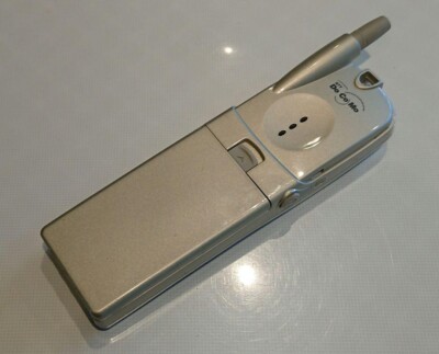 docomo F207i Silver mova flip phone mobile phone NEC Home